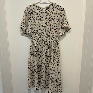 Shein print dress